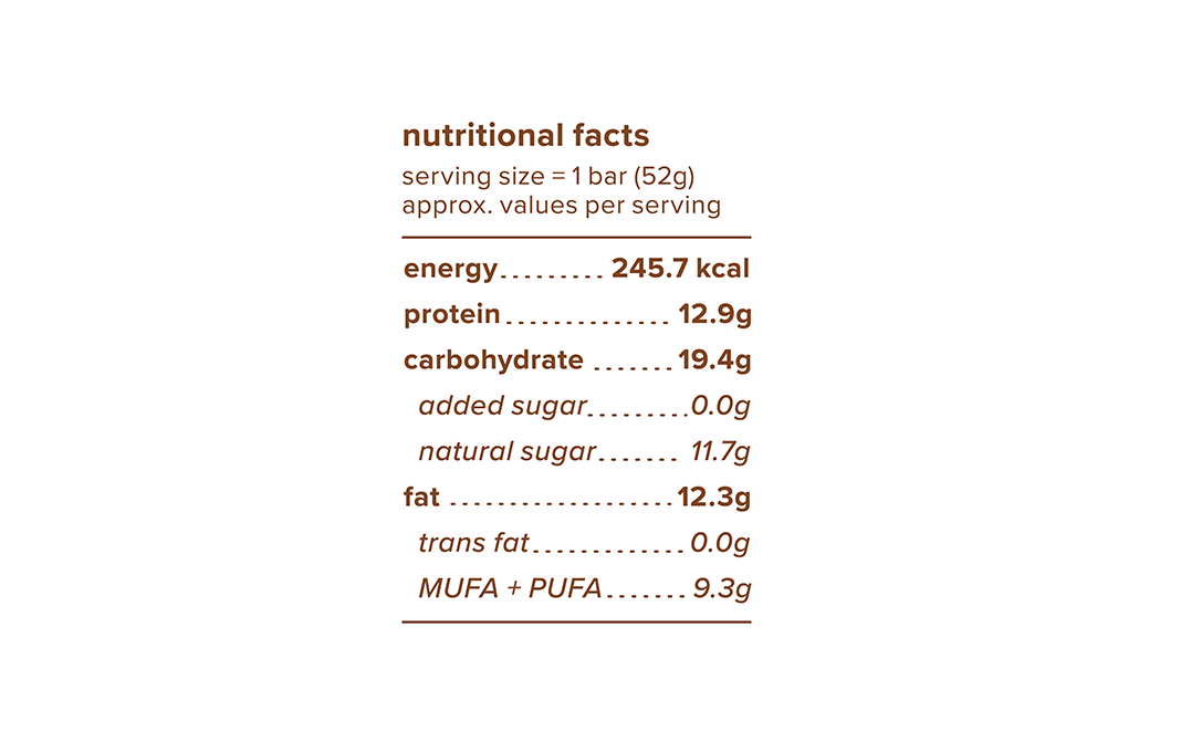 And Nothing Else Coffee Cocoa 12g Protein Bar   Pack  52 grams